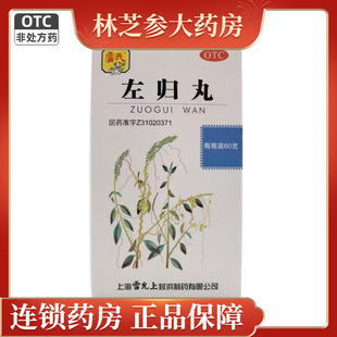 低至7/瓶】雷氏左归丸9g滋肾补阴真阴不足腰膝酸软神疲口燥盗汗