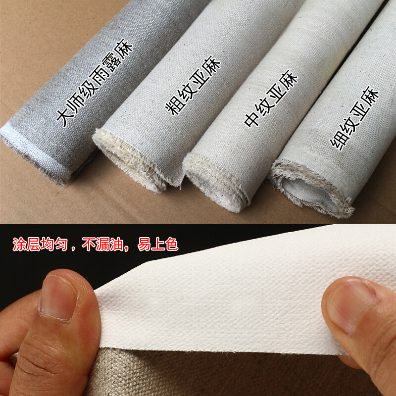 定实木中细纹亚画框丙烯内框定做大画布油画框