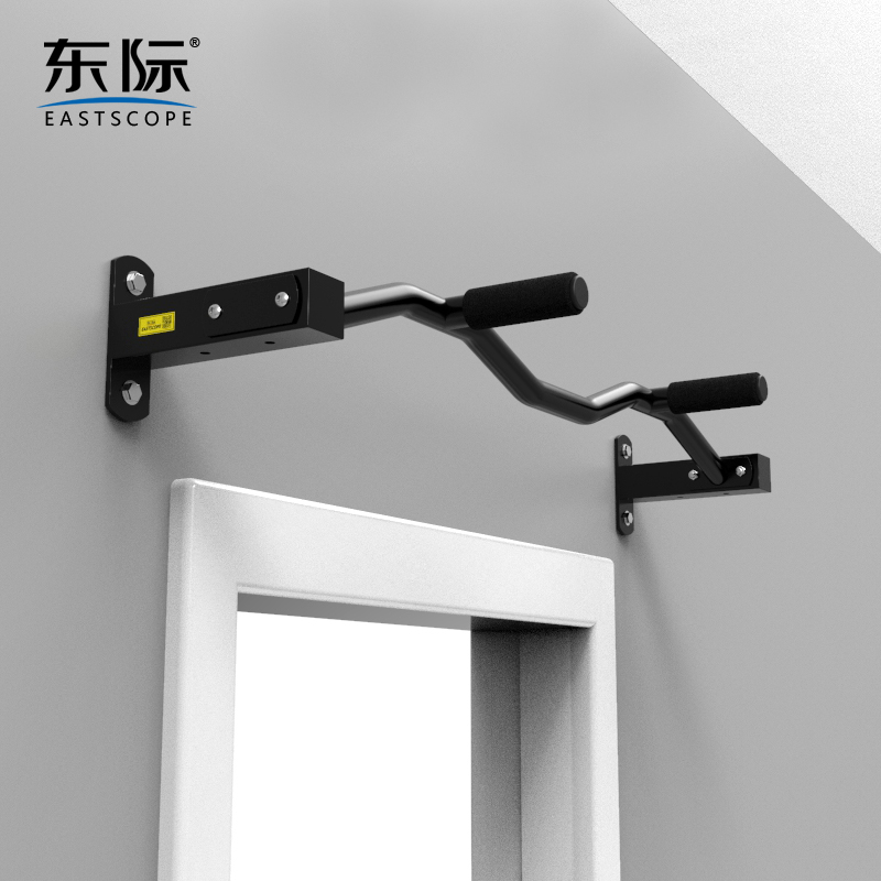 东际门上安装多把位引体向上单杠肌肉锻炼家用单杆室内健身器材
