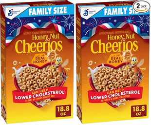 美国直邮Cheerios Honey Nut Cheerios蜂蜜坚果脆谷乐早餐麦片