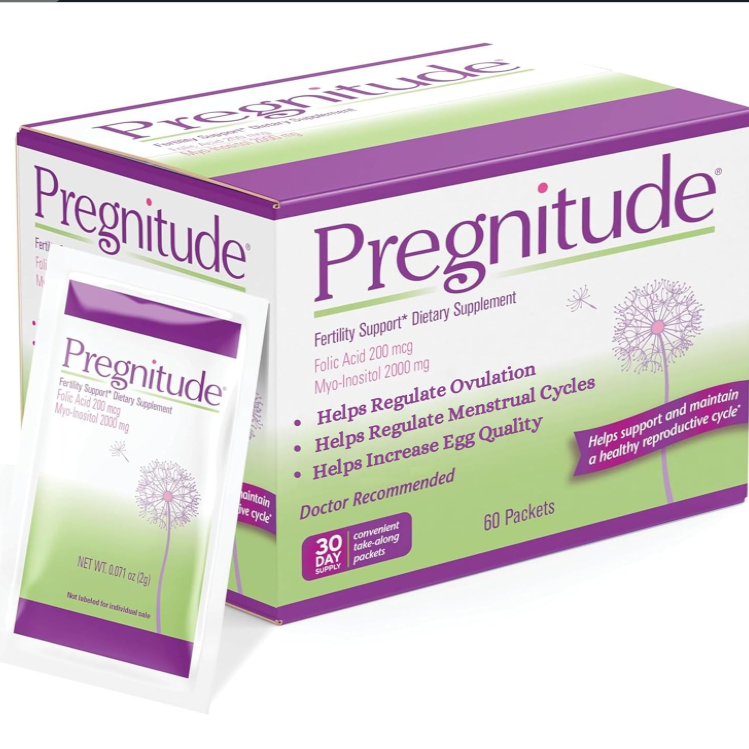 美国直邮Pregnitude生育支持 助于促进规律排卵周期稳定卵子质量