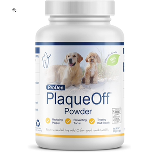 美国直邮ProDen PlaqueOff宠物粉末猫狗口气清新剂去牙菌斑和牙石