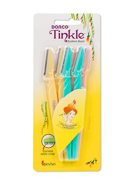 美国直邮 Dorco Tinkle 递眉毛刀剃须刀修眉刀刮眉刀修面刀修脸刀