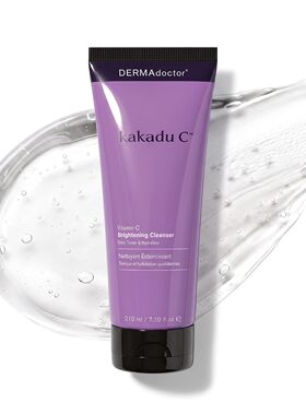 美国直邮DERMAdoctor Vitamin C Face Wash 保湿维生素C洁面乳
