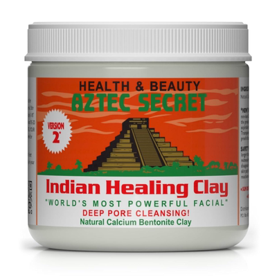 美国直邮Aztec Secret印度泥 深层毛孔清洁面部身体面膜 –原始
