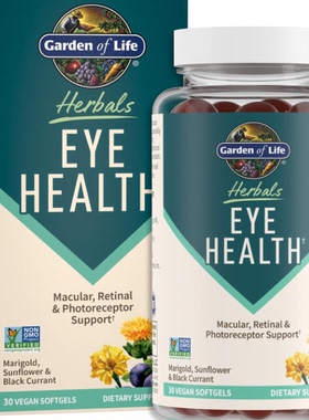 美国直邮Garden of Life进口Dr. Formulated缓解眼症支持健康视力