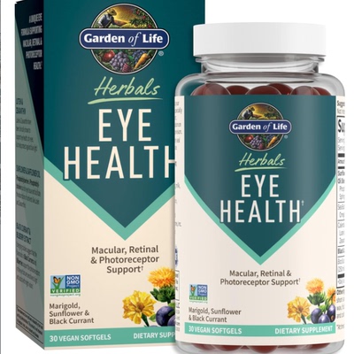 美国直邮Garden of Life进口Dr. Formulated缓解眼症支持健康视力