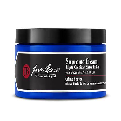 美国直邮Jack Black Supreme Cream Triple Cushion 舒缓剃须泡沫