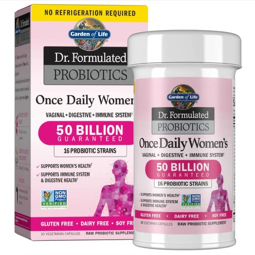 美国直邮Dr. Formulated男性女性16益生菌株无乳制 提高健康补充