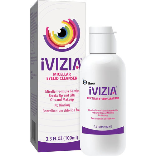 美国直邮iVIZIA Micellar Eyelid Cleanser油脂蛋白眼睑洁面乳