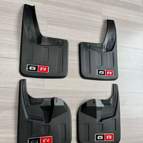 适用15-25年海拉克斯HILUX REVO改装GR TRD标挡泥板防水泥板配件