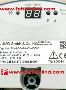 议价Jumo 60003411 久茂全新温度传感器  frostTHERM-ATE 604170/