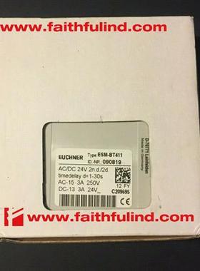 议价Euchner 090819 安士能全新安全模块 ESM-BT411