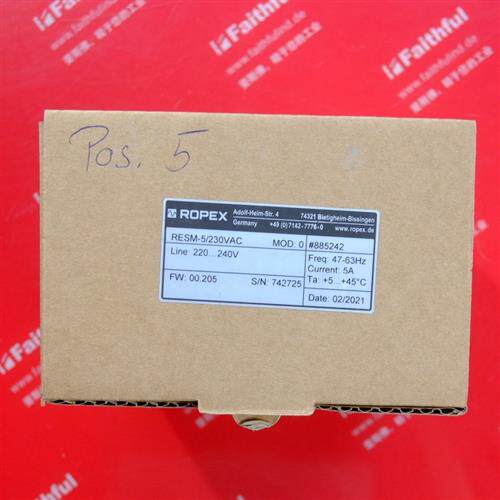 议价Ropex RESM-5 德国全新热封控制模块 885242