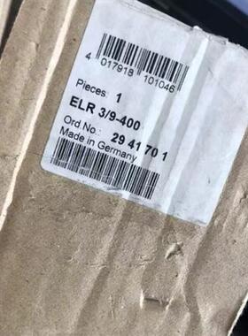 议价固态继电器ELR 3/9-400 2941701 全新正品德国进口现