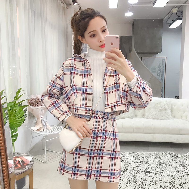 2018п¼¾ÍøºìÁ½¼þÌ×Ç^ʱÉÐÍíÍí·çÃ«ÄØÌ××°¶Ìȹ¸´¹Å¸ÛζѧÉú