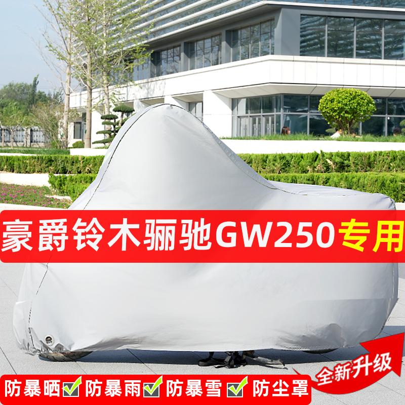 豪爵铃木骊驰GW250摩托车专用防晒防雨水车衣车罩遮阳防尘罩全包