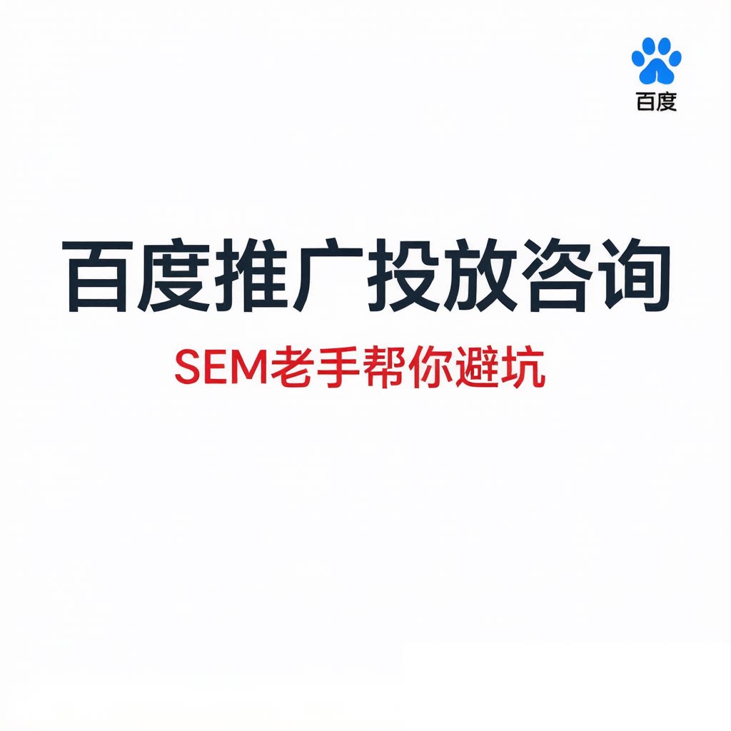 百度搜索推广投放咨询SEM营销商务服务