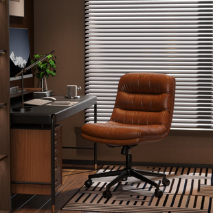 电脑椅家用舒适书桌椅子转椅轻奢学习久坐书房卧室椅子靠背办公椅