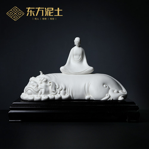 东方风泥土谛听省大师林建平雕塑