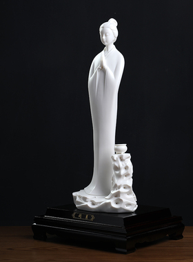 东方泥土 《四大美女》摆件中国风陶瓷人物雕塑艺术品古典美女