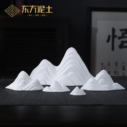 东方泥土陶瓷新中式手工御景江山