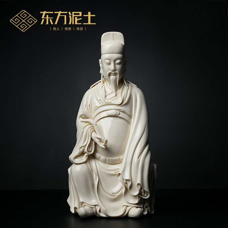 文昌帝君周金田大师手签作品摆件