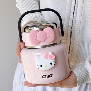 希乐高颜值焖烧杯316不锈钢大容量早餐保温银耳粥上班专用便当盒