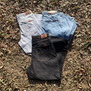 原D新美式 裤 滑板牛仔裤 街头潮牌BG水洗复古宽松BAGGY街舞工装