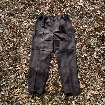 原D新款美式街头潮牌ST含羊毛混纺面料复古宽松街舞休闲裤西裤