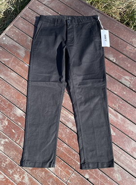 原D新款美式街头潮牌OB直筒休闲工装长裤滑板裤西裤黑色中性