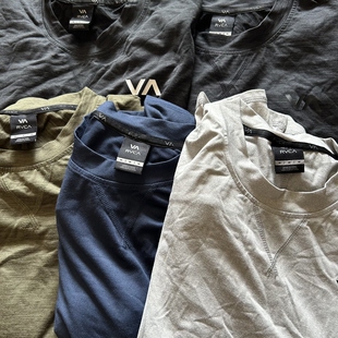 原D新款美式柔术MMA搏击潮牌2VCA弹力大宽松圆领训练运动长袖T恤