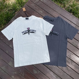 Tshirt T恤小码 澳洲滑板街头潮牌PSPT纯棉水洗刺绣短袖 原D新款