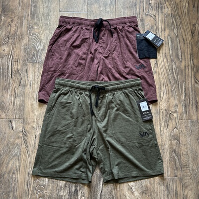 原D新款美式MMA柔术拳击潮牌2VCA吸汗透气宽松运动综合训练短裤