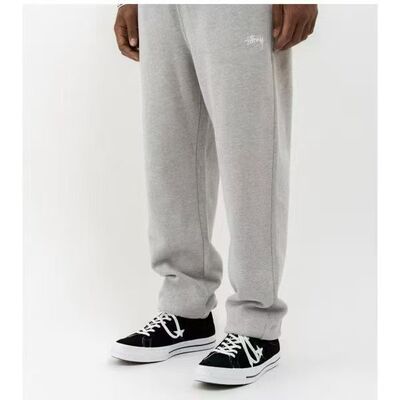 原D新款美式街头潮牌ST高克重加绒厚复古宽松街舞滑板休闲裤卫裤