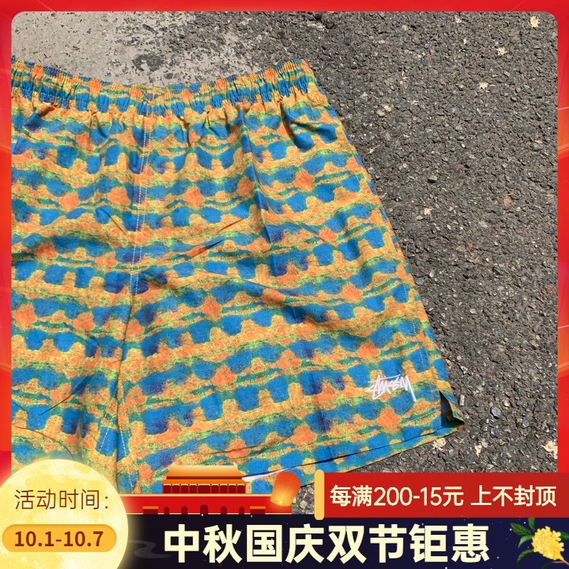 原D美潮街头滑板冲浪STXXXX涤纶速干扎染宽松男短裤有内衬有松紧|ruв категории Мужская одежда, брюки - от Buy2taobao.com для оказания профессиональной услуги покупки агента Taobao