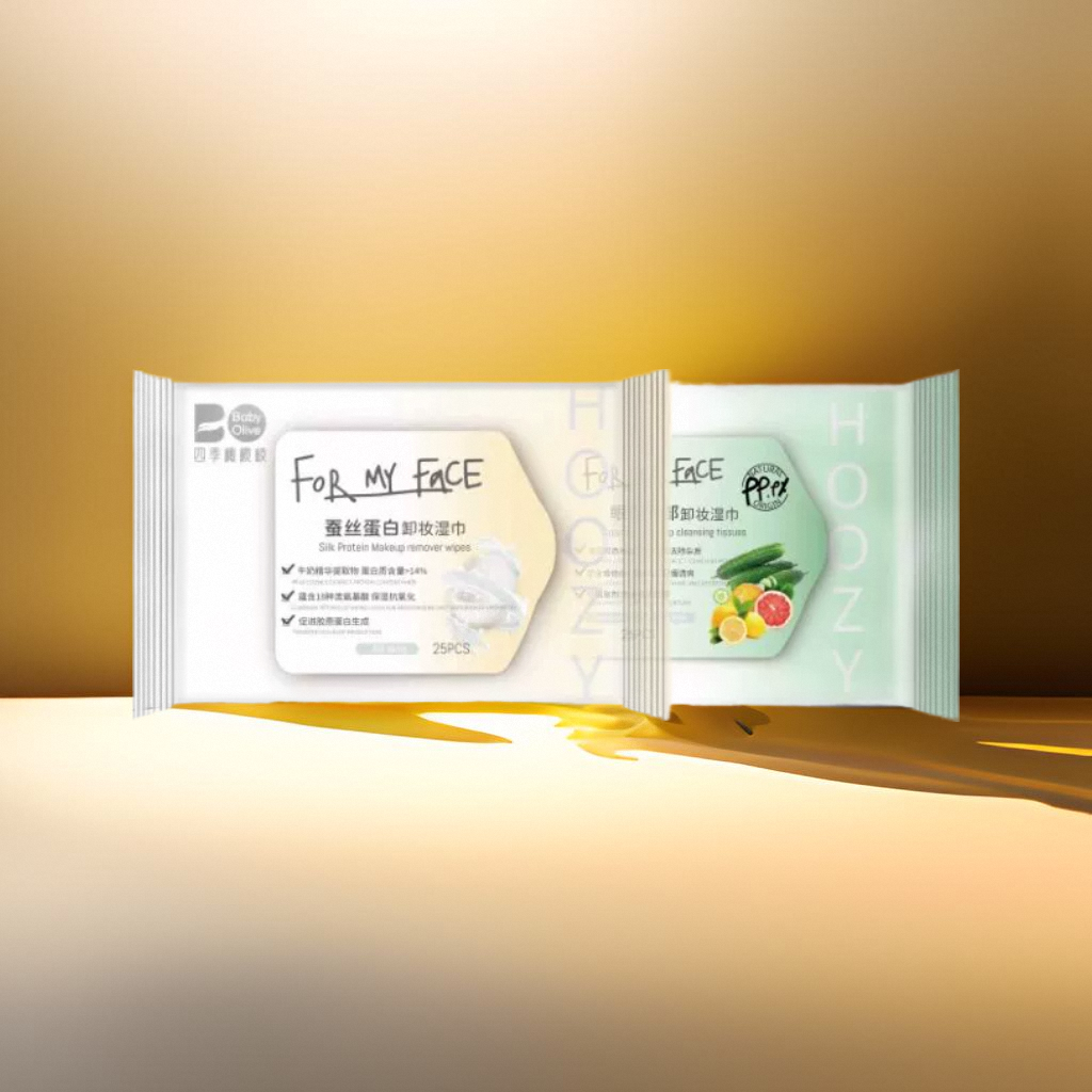 牛奶蚕丝蛋白肽卸妆湿巾