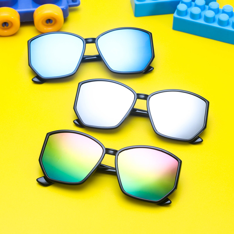 太阳镜卡通眼镜框新款防紫外线儿童墨镜潮男女百搭宝宝遮阳镜夏季