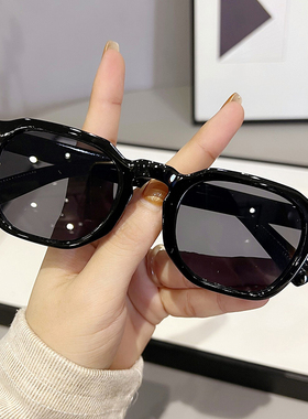墨镜女高级感太阳镜夏海边圆脸拍照网红眼镜2025新款防紫外线