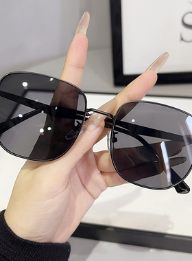 太阳镜女明星同款gm墨镜2025新款潮大脸显瘦防紫外线男开车眼镜