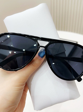 简约网红同款大框蛤蟆镜经典百搭太阳眼镜开车驾驶街拍墨镜2025新