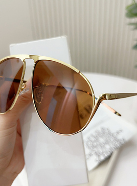 男士蛤蟆镜2025潮流新款墨镜女夏海边小脸防紫外线高级感gm眼镜