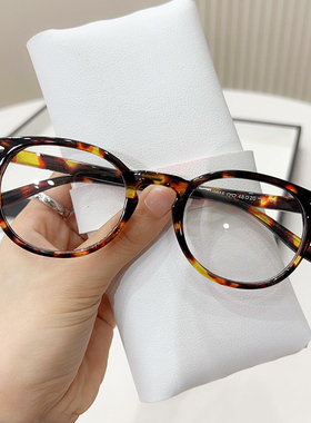 防辐射防蓝光眼镜可配度数男眼睛女潮款网红ins同款gm黑框平面镜
