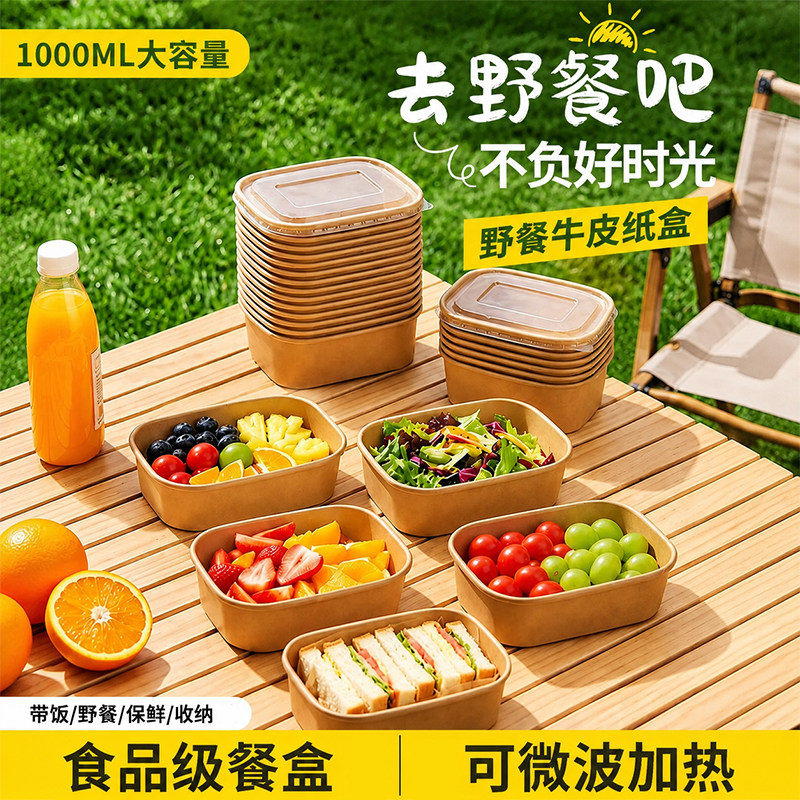 一次性饭盒打包盒野餐便当盒