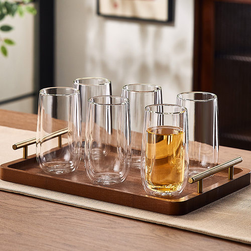 大容量青苹果高颜值待客玻璃杯
