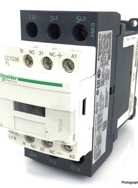 Contactor LC1D38FL Schneider 18.5kW 110VDC 2.4W 045566 LC1D3