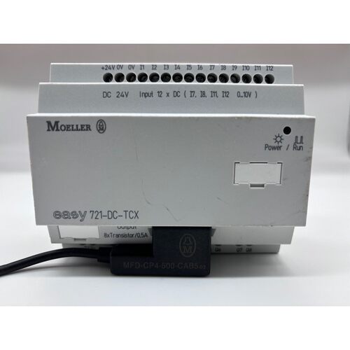 MOELLER EATON EASY 721-DC-TCX Programmable Relay Controller,