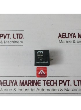 Rexroth Mecman 04983-197-18 Bobina Elettromagnetica 24VDC 10