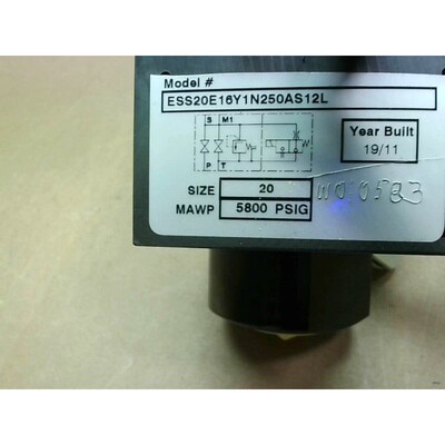 Bloque De Seguridad Y Cierre Hydac ESS20E16Y1-N250A S12L 20M