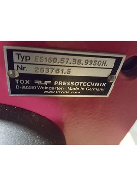 Unidad Intensificadora Neumático-Hidráulica Tox Pressotech